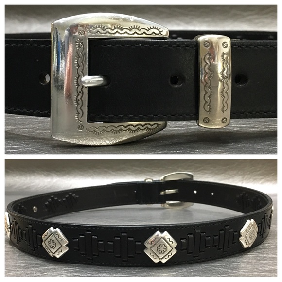 Fossil Accessories - ❣️ Leather Concho Belt Size Small Fossil